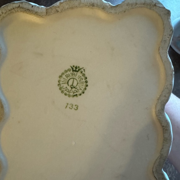 Rubens Japan vintage musical Bassinet Kitschy MCM ART PERFECT - Picture 5 of 5